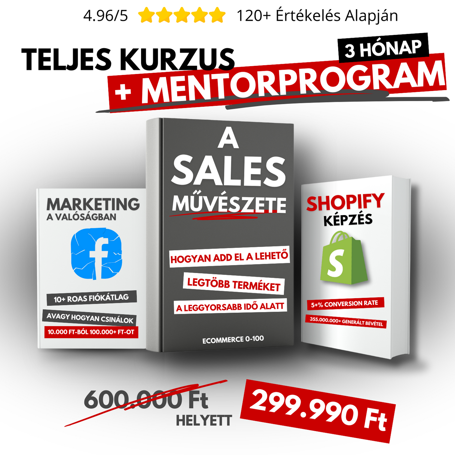 TELJES KURZUS | 9+ TÉMAKÖR | 26+ VIDEÓ